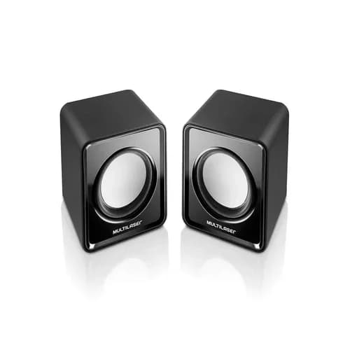CAIXA DE SOM PRETA USB CX100 2.0 3W USB, P2 - SP144