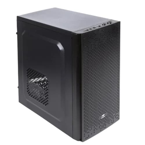 GABINETE PRETO BASICO COM FONTE 200W E USB FRONTAL