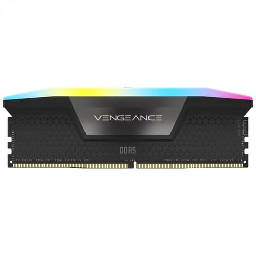 PENTE DE MEMORIA DDR5 16GB 6000MHZ CORSAIR *RGB* BLACK CMH16GX5M2B6000Z38