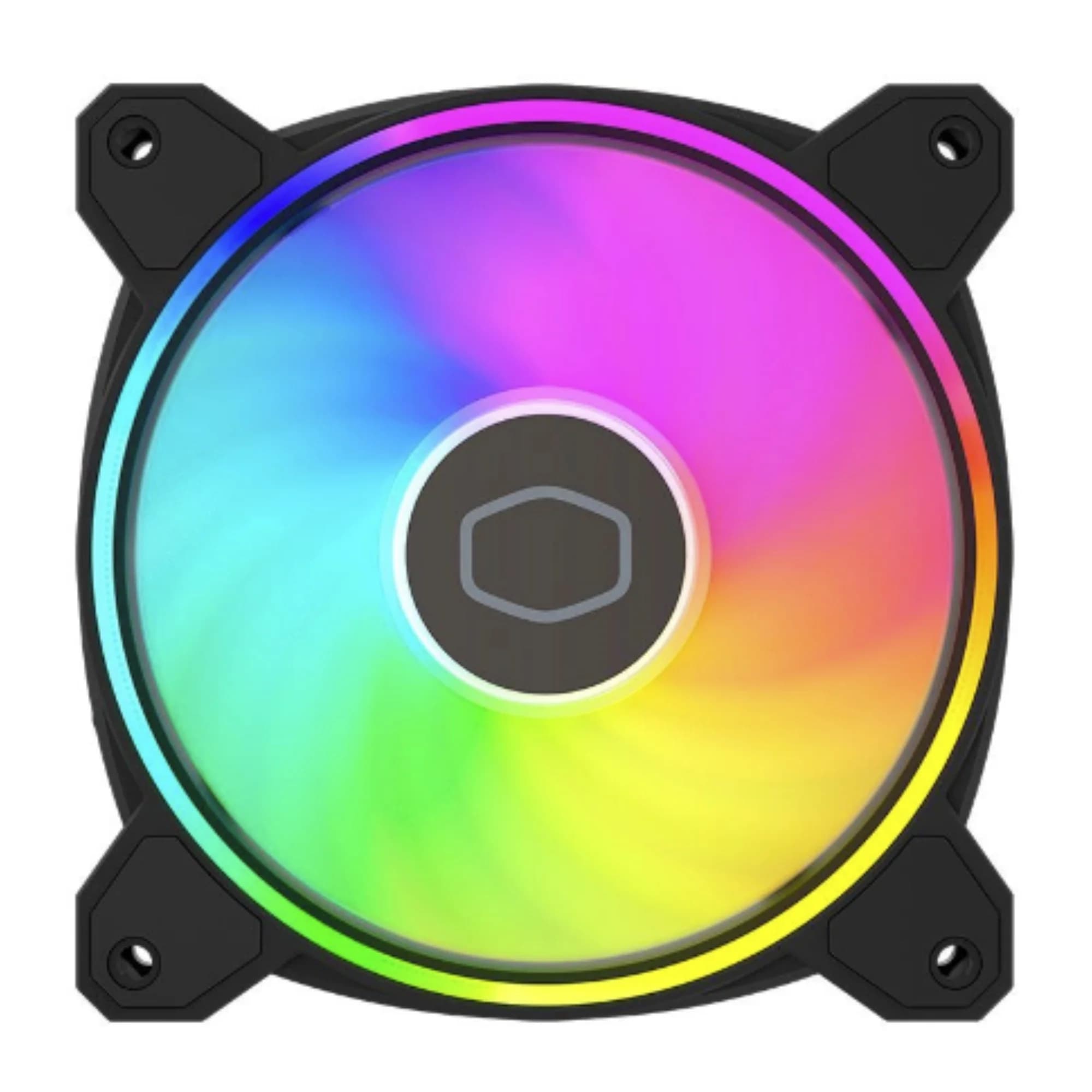 FAN COOLER COOLERMASTER PRETO MASTERFAN 120MM MF120 HALO 2 ARGB EDITION - MFL-B2DW-21NP2-R2