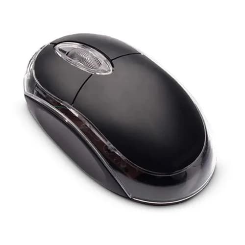MOUSE USB OPTICO PRETO C/ SCROLL